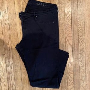Gap Black Legging Jeans